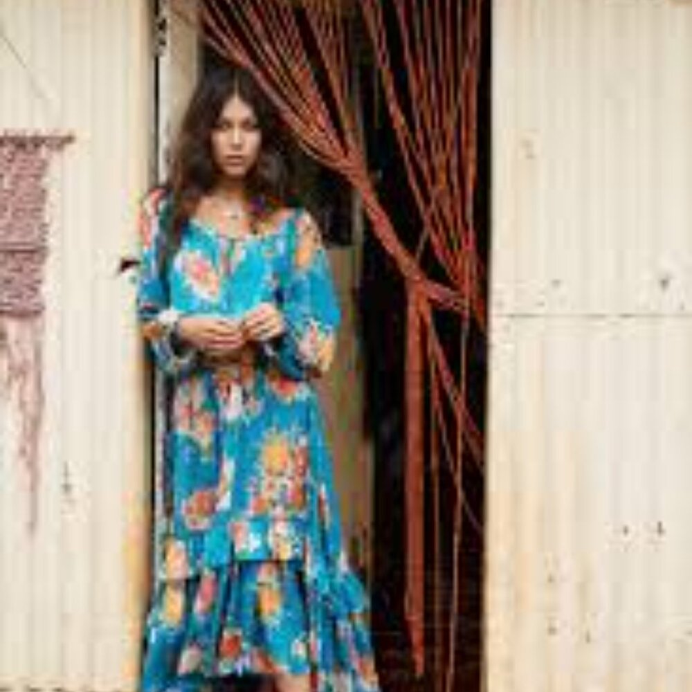 Spell Jagger Dress- The Turquoise One